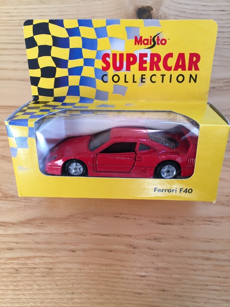 maisto supercar collection ferrari f40